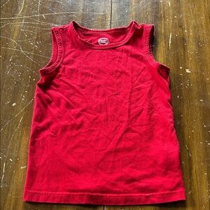 Wonder Nation Vivid Red Kids Tank Top